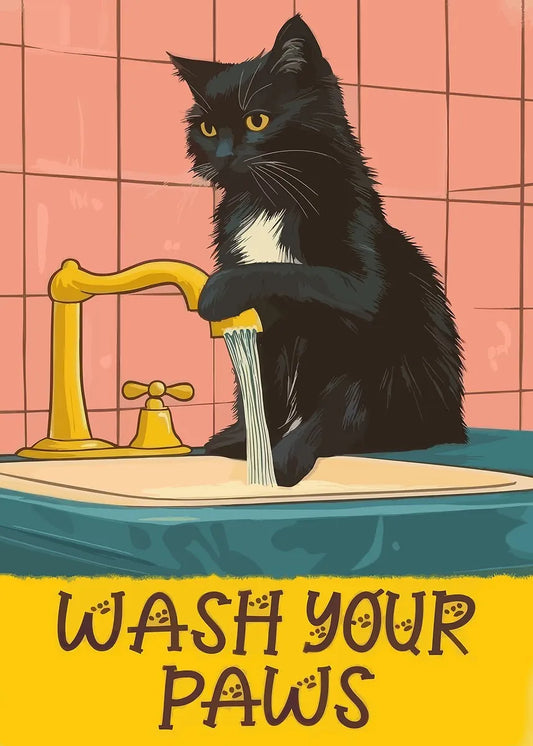 Cat Theme Decor Wall Art