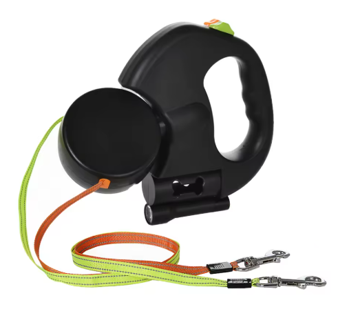 Dual Retractable Dog Leash