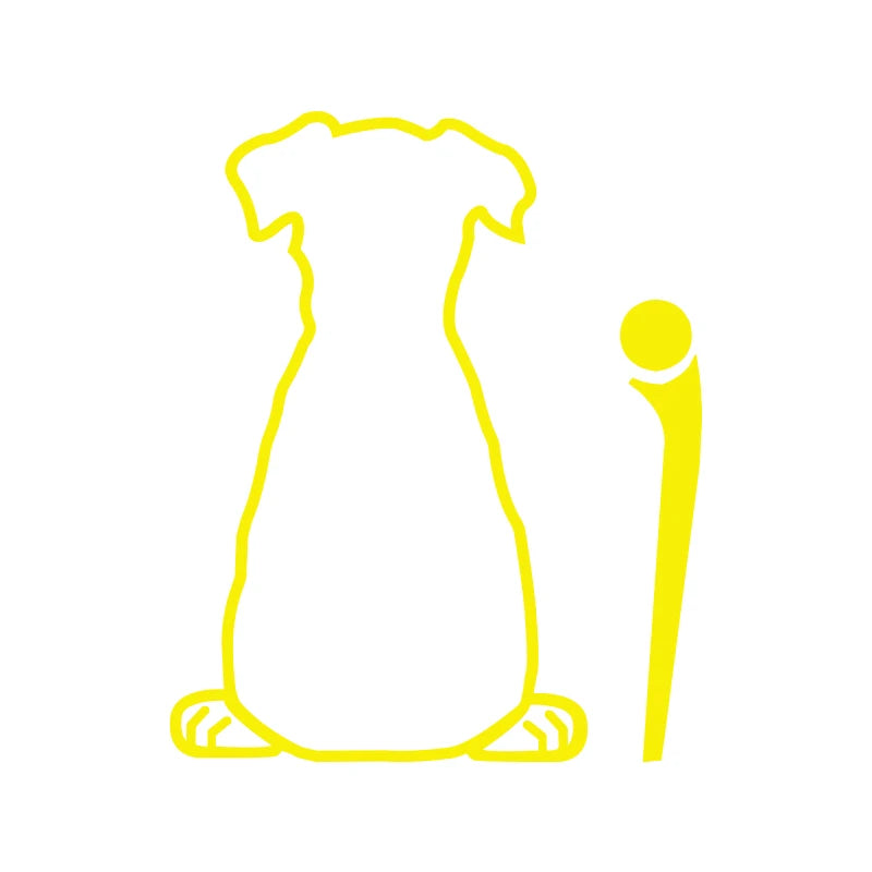 Dog & Cat Windshield Wiper Decal
