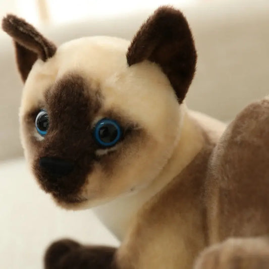 シャム猫のぬいぐるみ