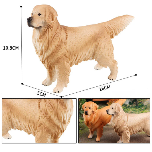 Lifelike Realistic Dog Figurines