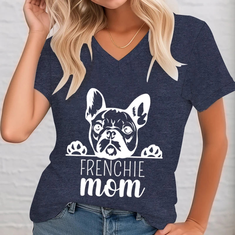 Frenchie Mom T-Shirt