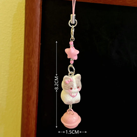 Pendentif chaîne de téléphone chat mignon