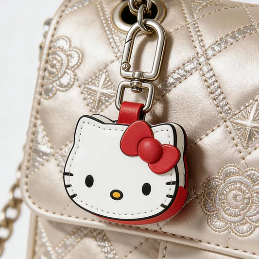 พวงกุญแจหนังลายการ์ตูน Hello Kitty