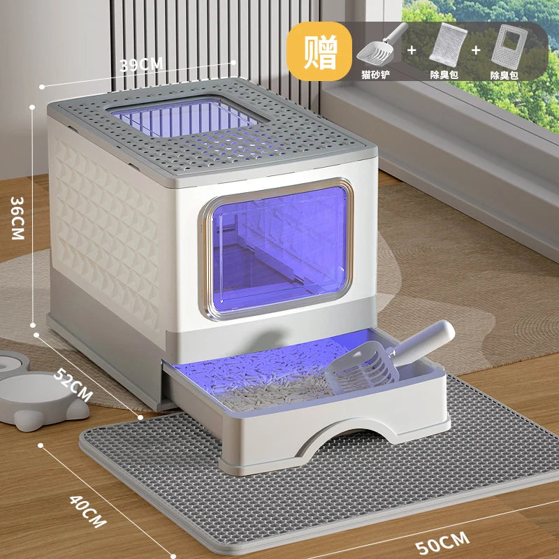 Smart Self Cleaning Cat Litter Box