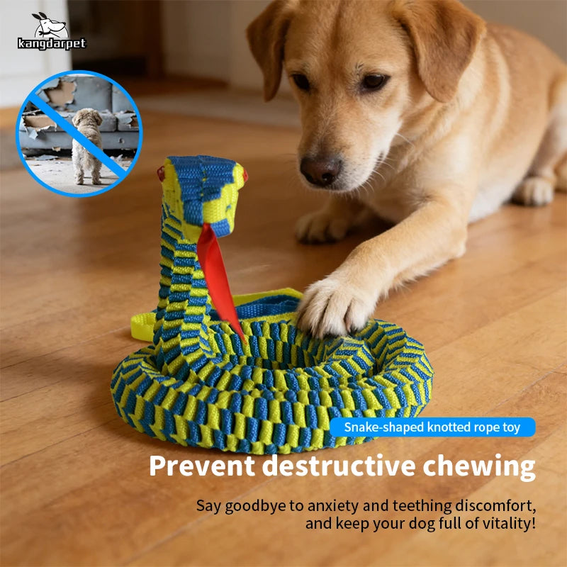 Snake Rope Dog Toy