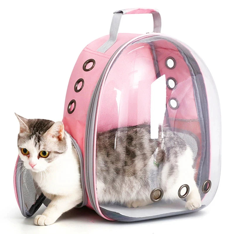 Mochila para transportar animais de estimação para gatos