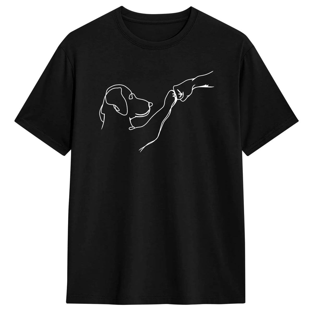 Men's Labrador Fist Bump Cotton T-Shirt
