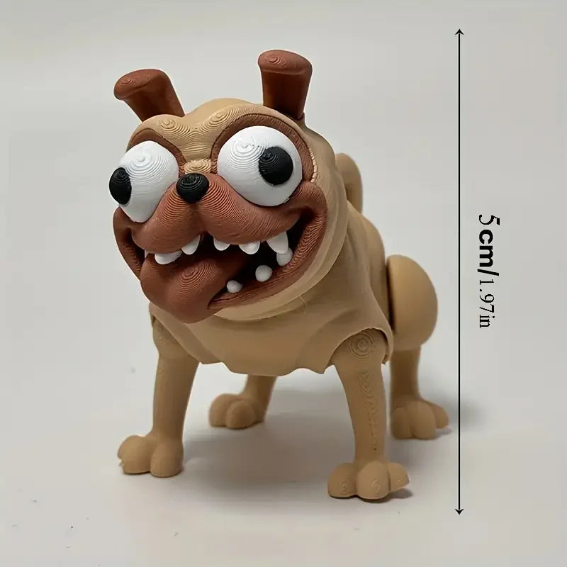 Cute Mini Pug Figurine