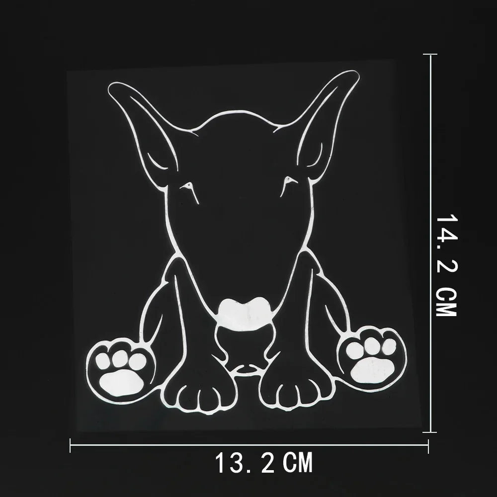 Cute Sticker Bull Terrier