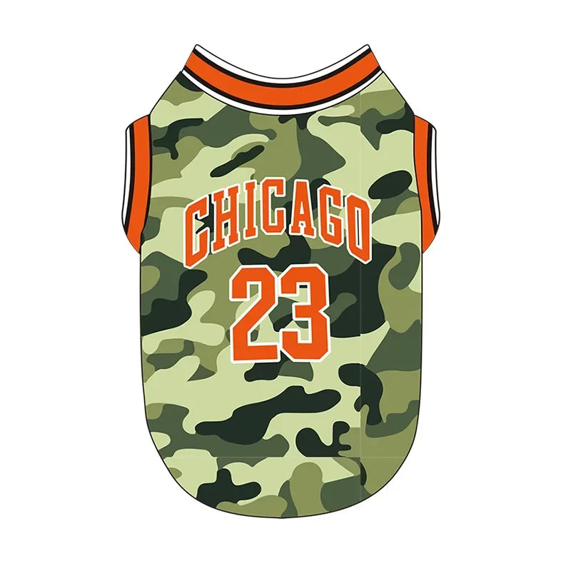 Chicago 23 Basketball Dog Jersey