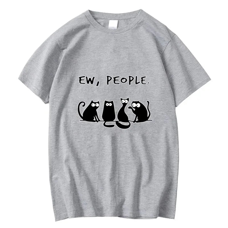 Ew People Funny Cat Shirt