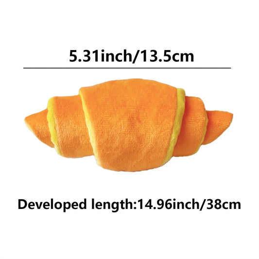 Interactive Croissant Snuffle Toy