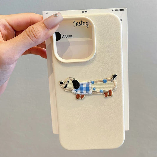 Vỏ điện thoại Dachshund dễ thương