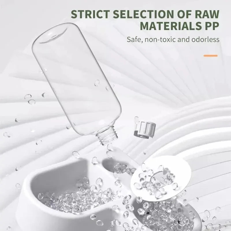 Automatic Pet Drinking & Feeding Bowl