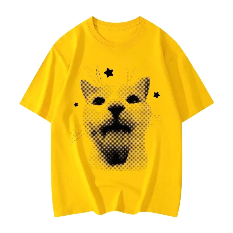 Funny Cat Graphic T-Shirts