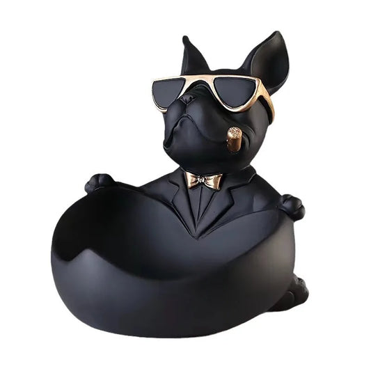 Elegant Tuxedo French Bulldog Bowl