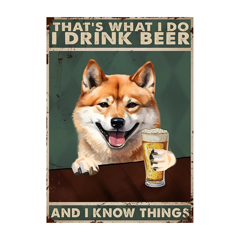 C'est ce que je fais, je bois de la bière Poster