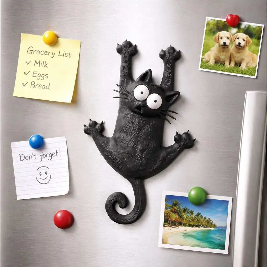 Creative Magnetic Fridge Cat