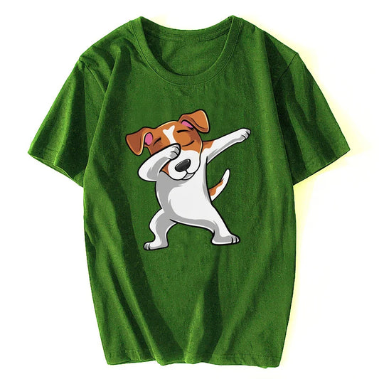Dabbing Jack Russell T-Shirt