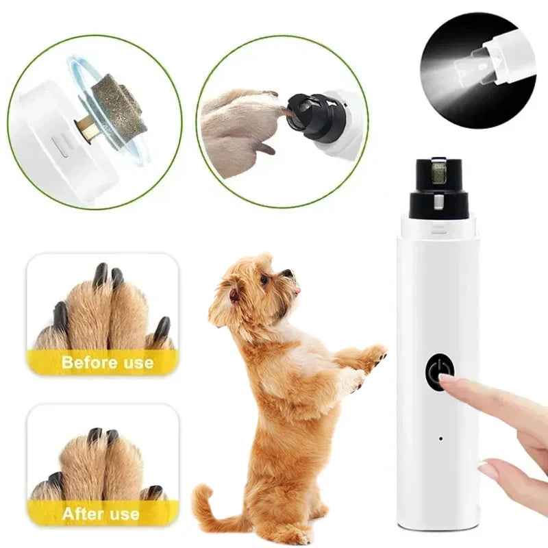Multi-Port Electric Pet Nail Grinder