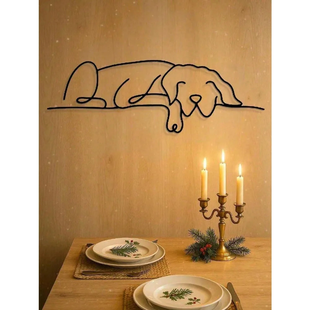 Labrador Metal Wall Decor