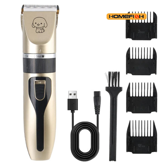 Rechargeable Pet Hair Clipper Kit
