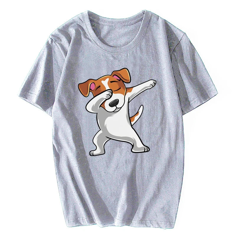 Dabbing Jack Russell T-Shirt