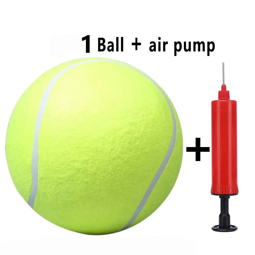 Giant Inflatable Tennis Ball for Dogs