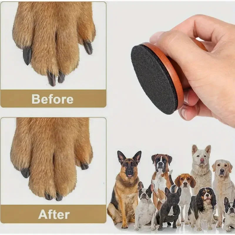 Almofada lisa para moedor de unhas para animais de estimação Paw