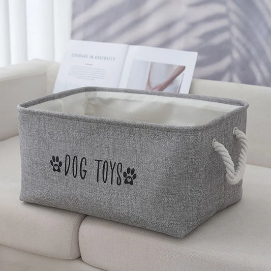 Dog Toy Storage Basket