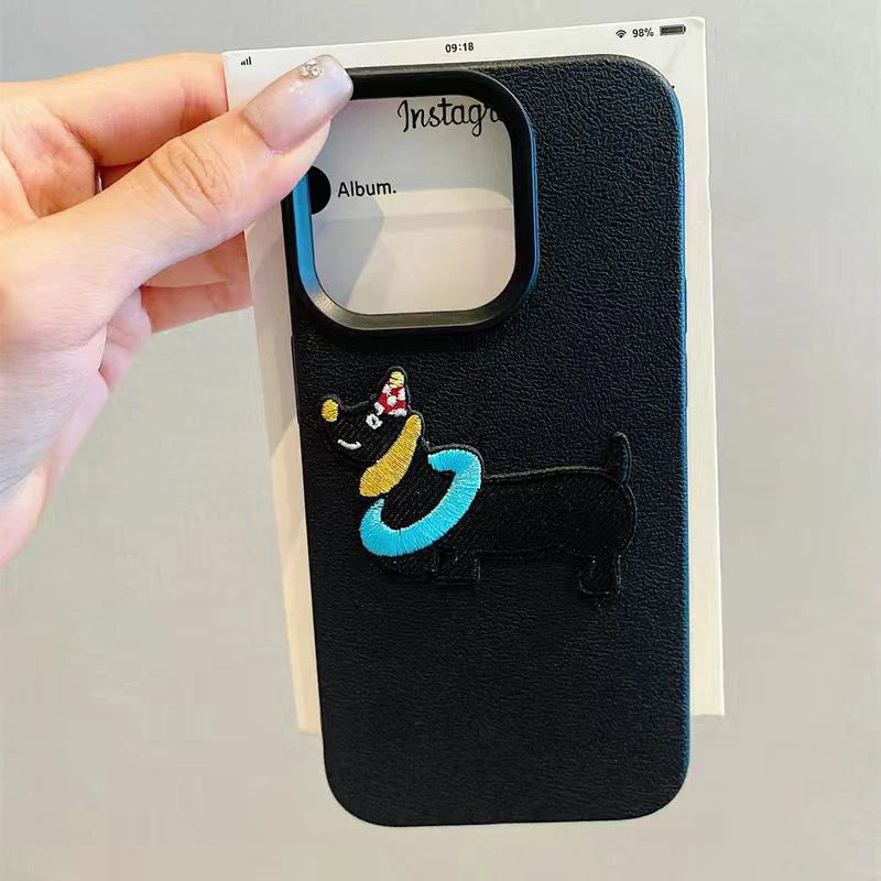 เคสโทรศัพท์ดัชชุนด์น่ารัก