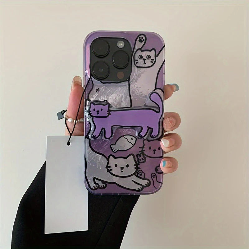 Fish Cat iPhone Case