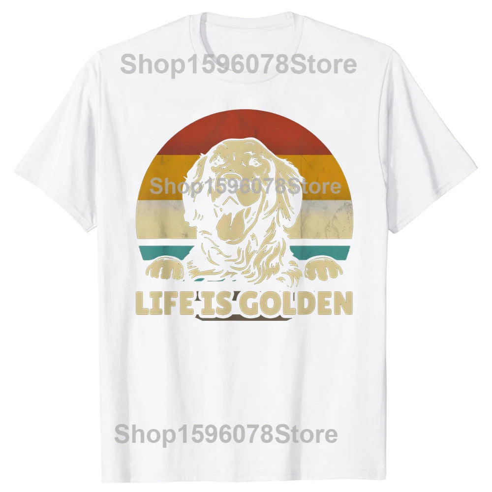 Golden Retriever Vintage T-Shirt