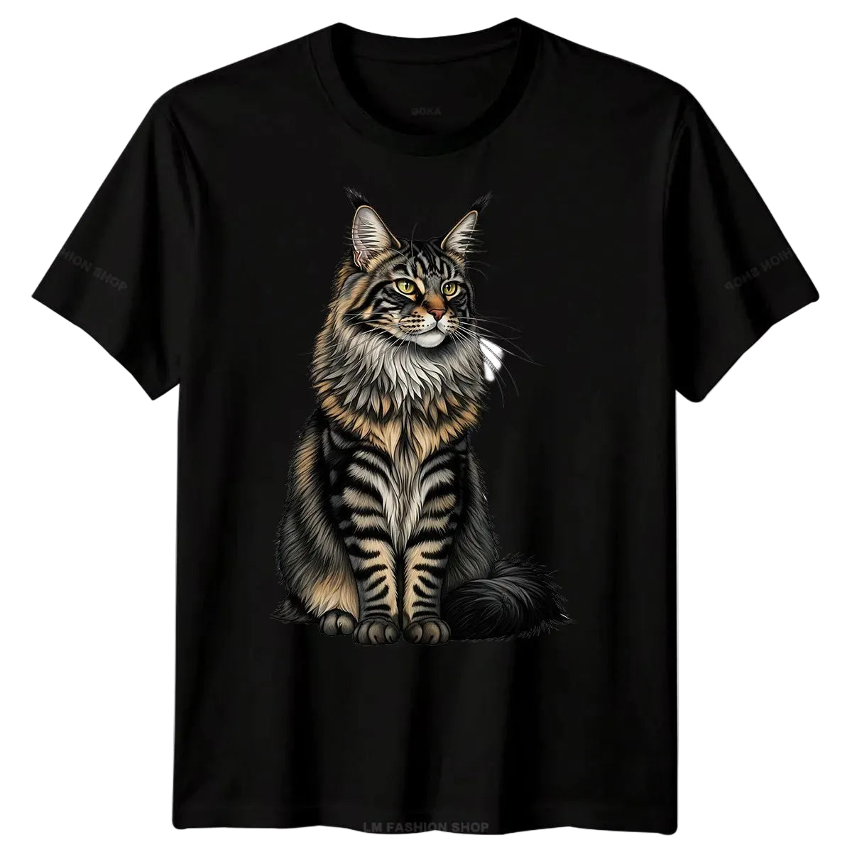 Maine Coon Feline T-Shirt