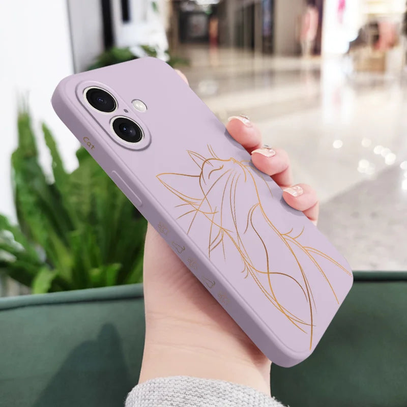 Cat Themed iPhone Case