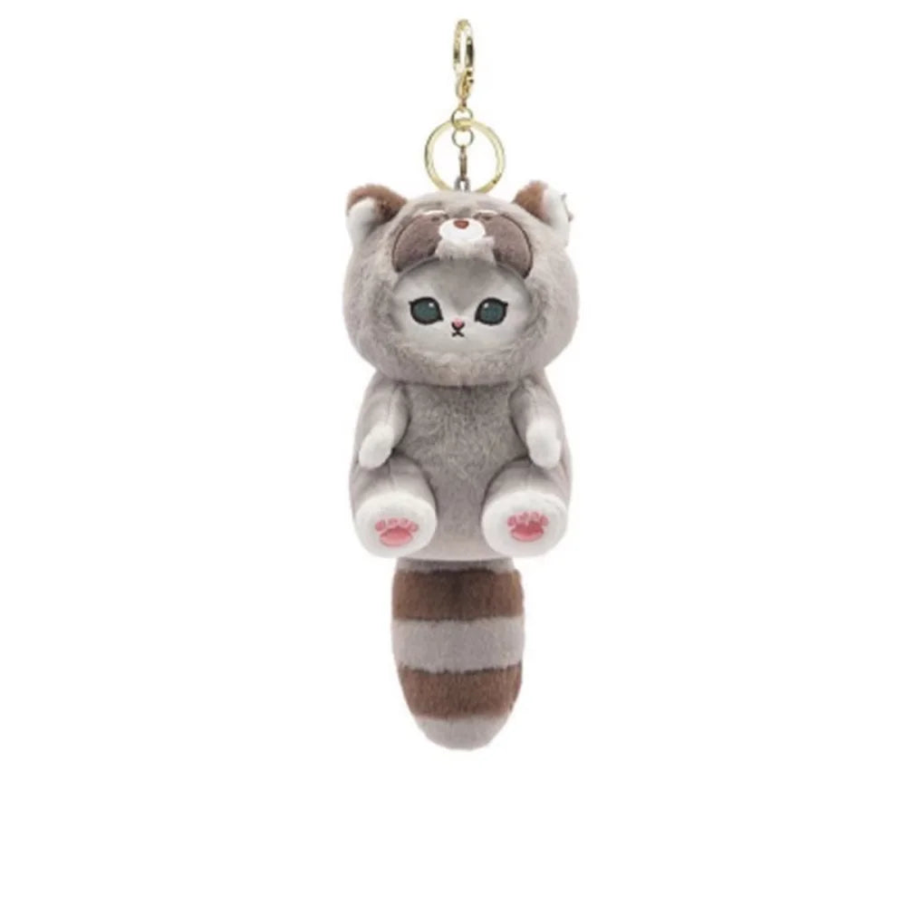 Cat Plush Pendant Keychain
