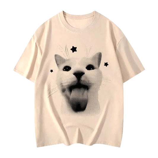 Funny Cat Graphic T-Shirts