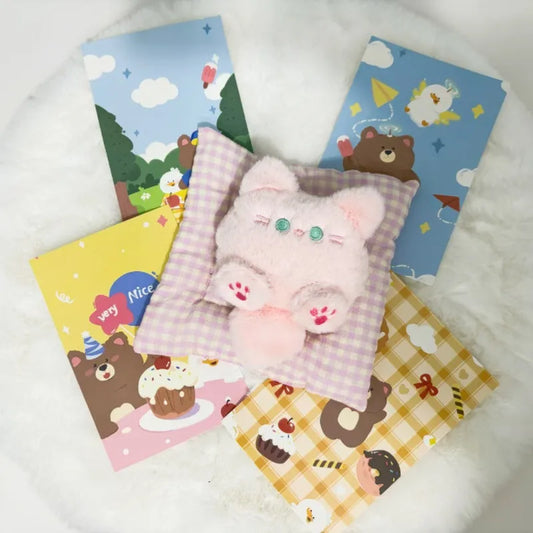 Cute Cat Key Chain Plush