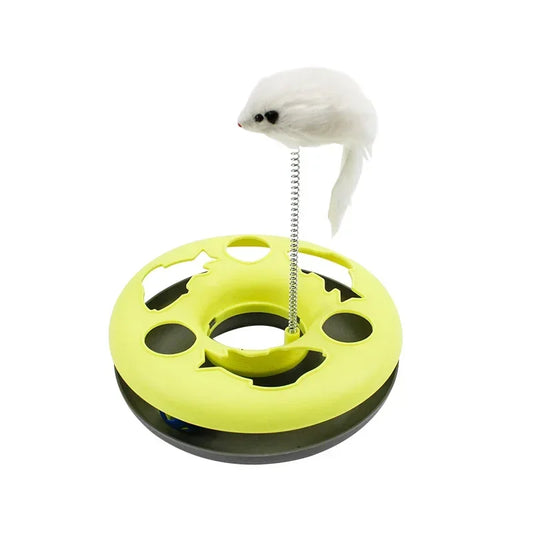 Interactive Cat Toys Roller Tracks