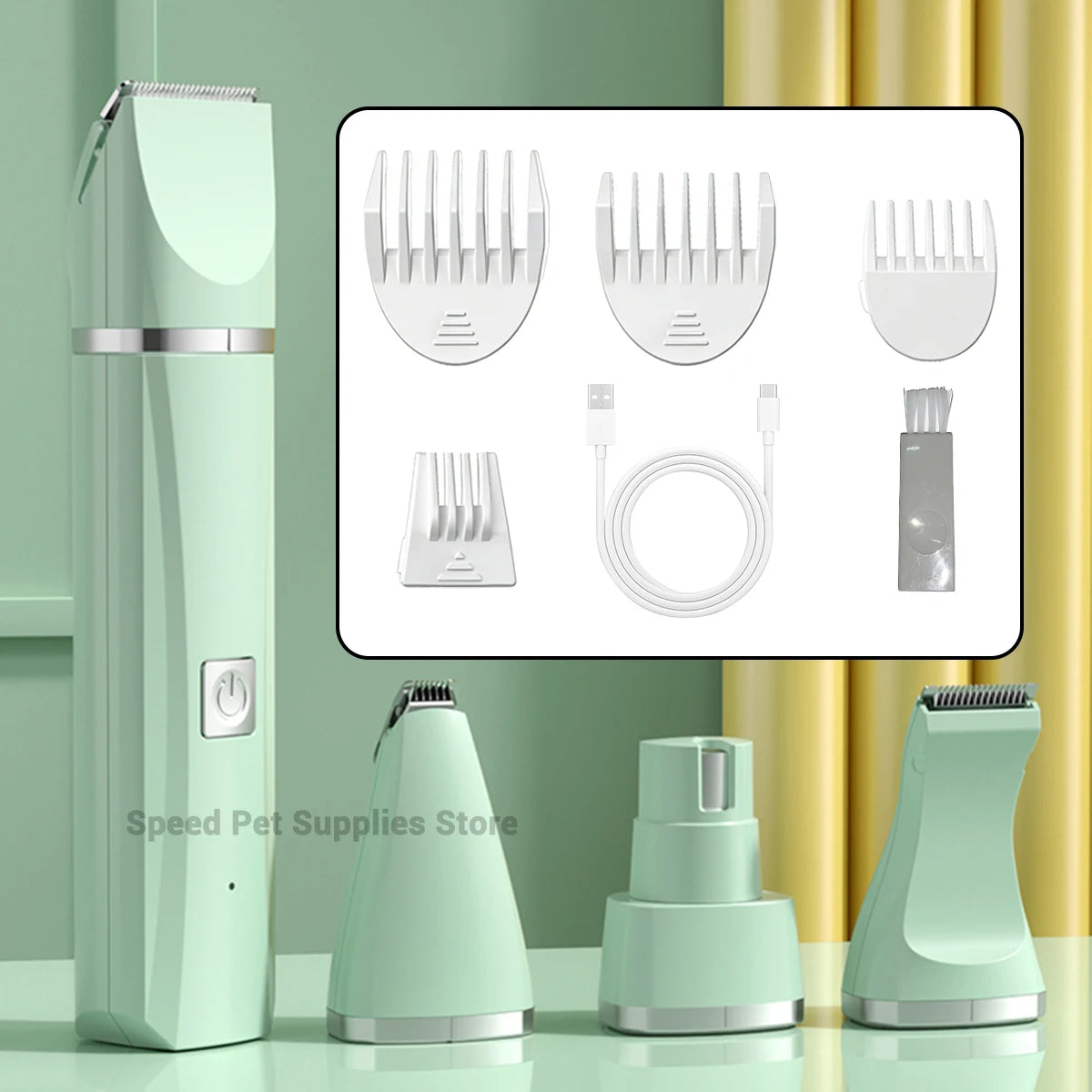 Rechargeable Pet Grooming Trimmer