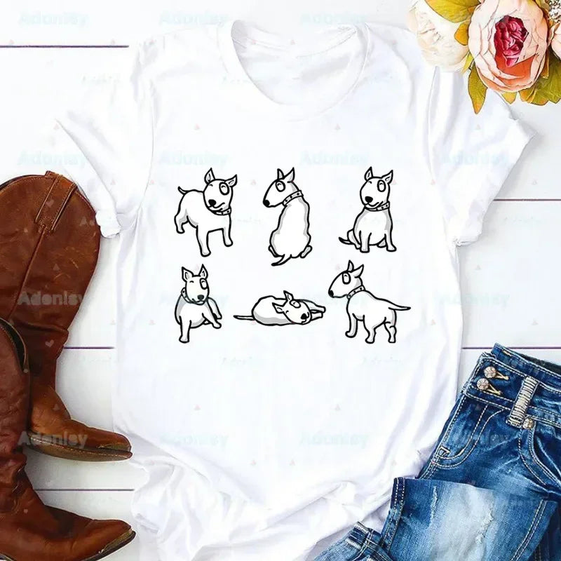 Bull Terrier Artistic Collection T-Shirt