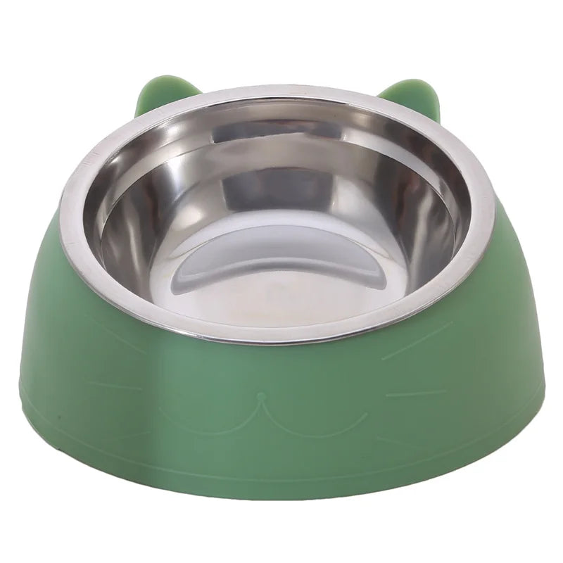 Cuenco para gatos de acero inoxidable