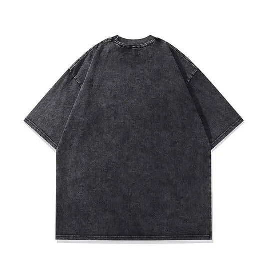 Cat Cigar Meme Washed T-Shirt