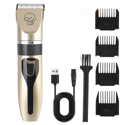Professional Gold Pet Grooming Clipper