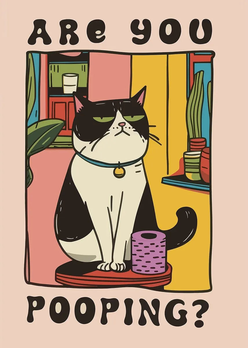 Cat Theme Decor Wall Art