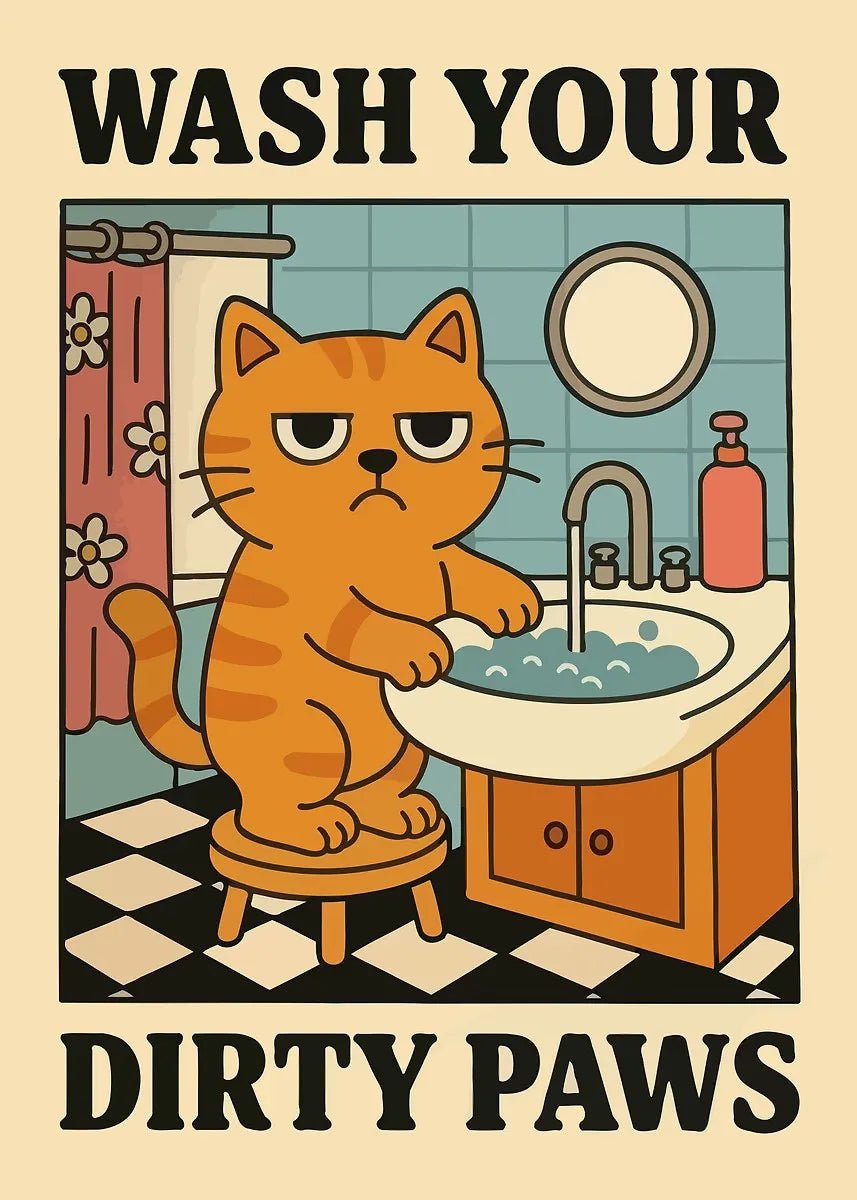 Cat Theme Decor Wall Art