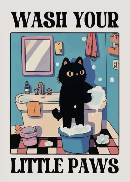 Cat Theme Decor Wall Art