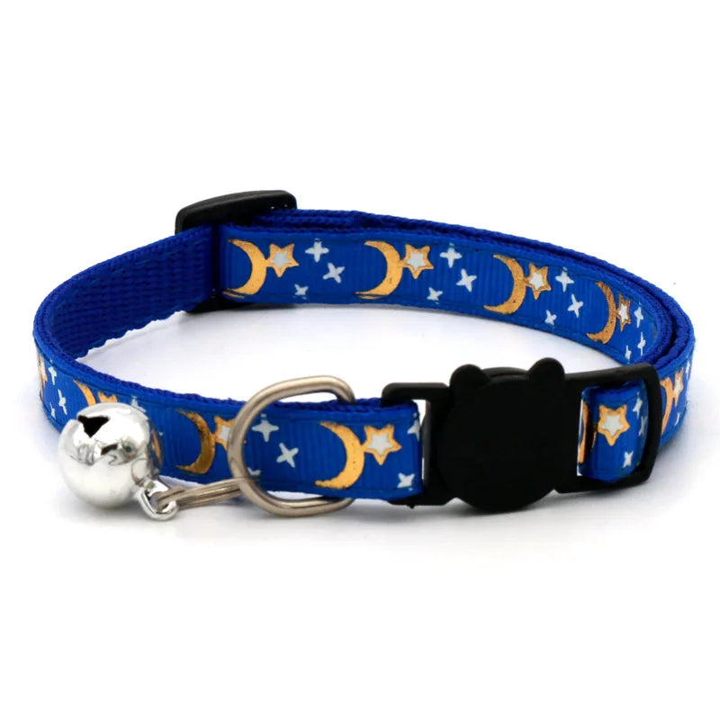 Cat Collar with Reflective Safety and Bell