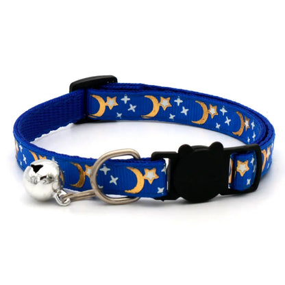 Cat Collar with Reflective Safety and Bell